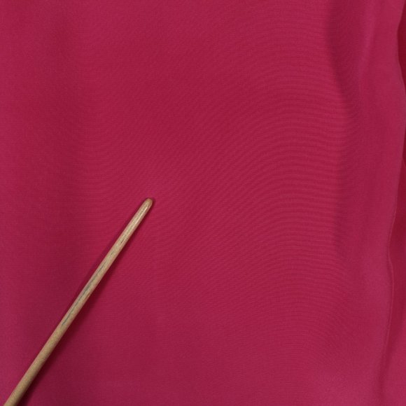 Vintage Helene St. Marie Blouse Women's Size 8 Short Sleeve Made in USA HAS FLAW - Picture 3 of 14